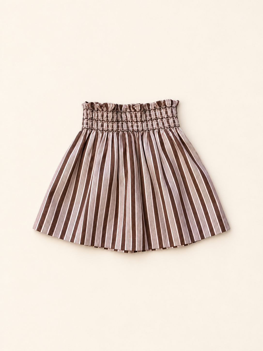 Falda Filipa Micro Pana Brown Stripes