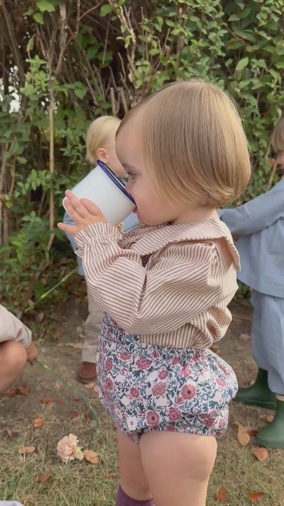 Peto bebé Teo Morris combinada con blusa Tipitesa