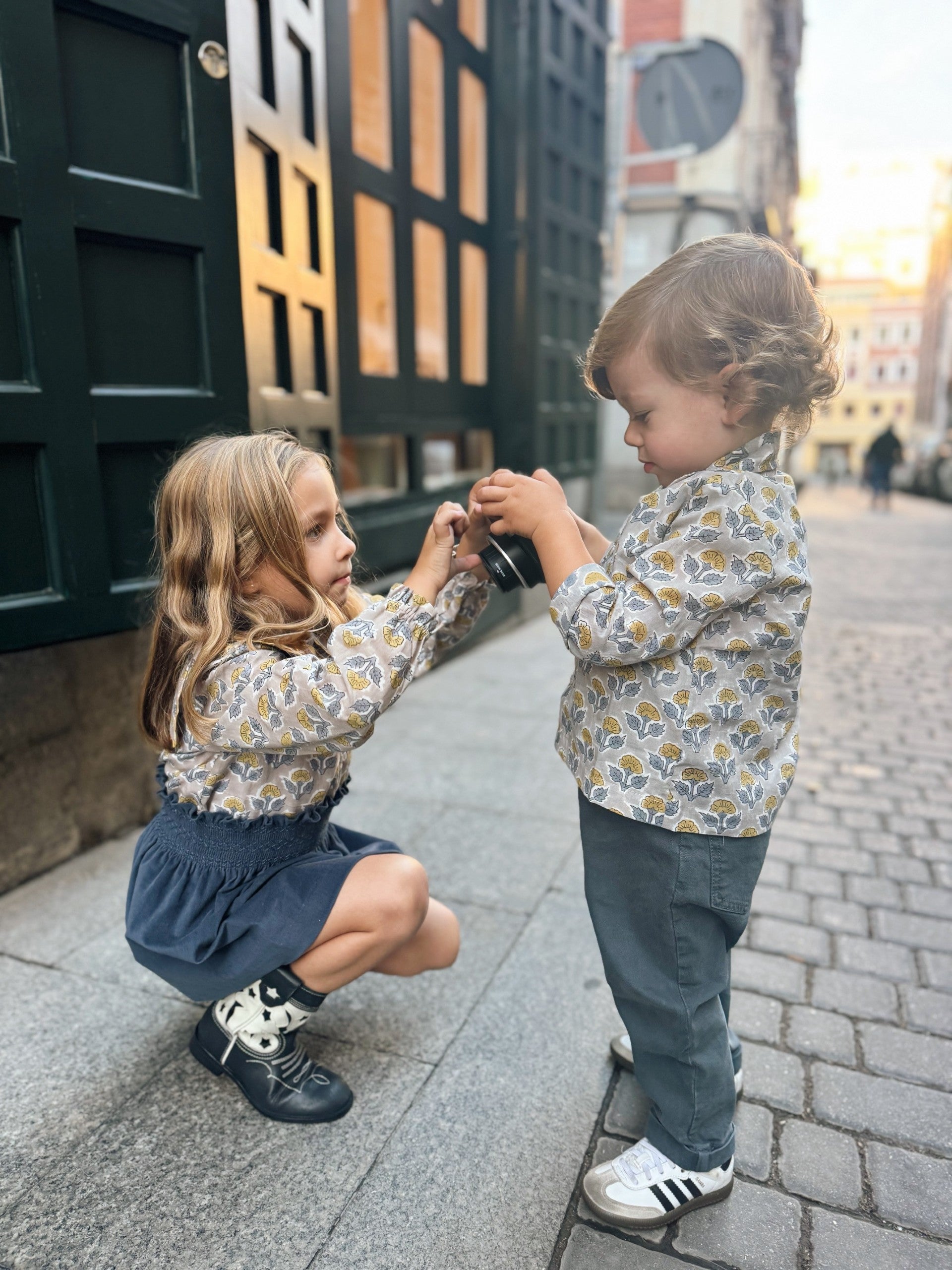 Blusas de niño y niña Boombay Tipitesa