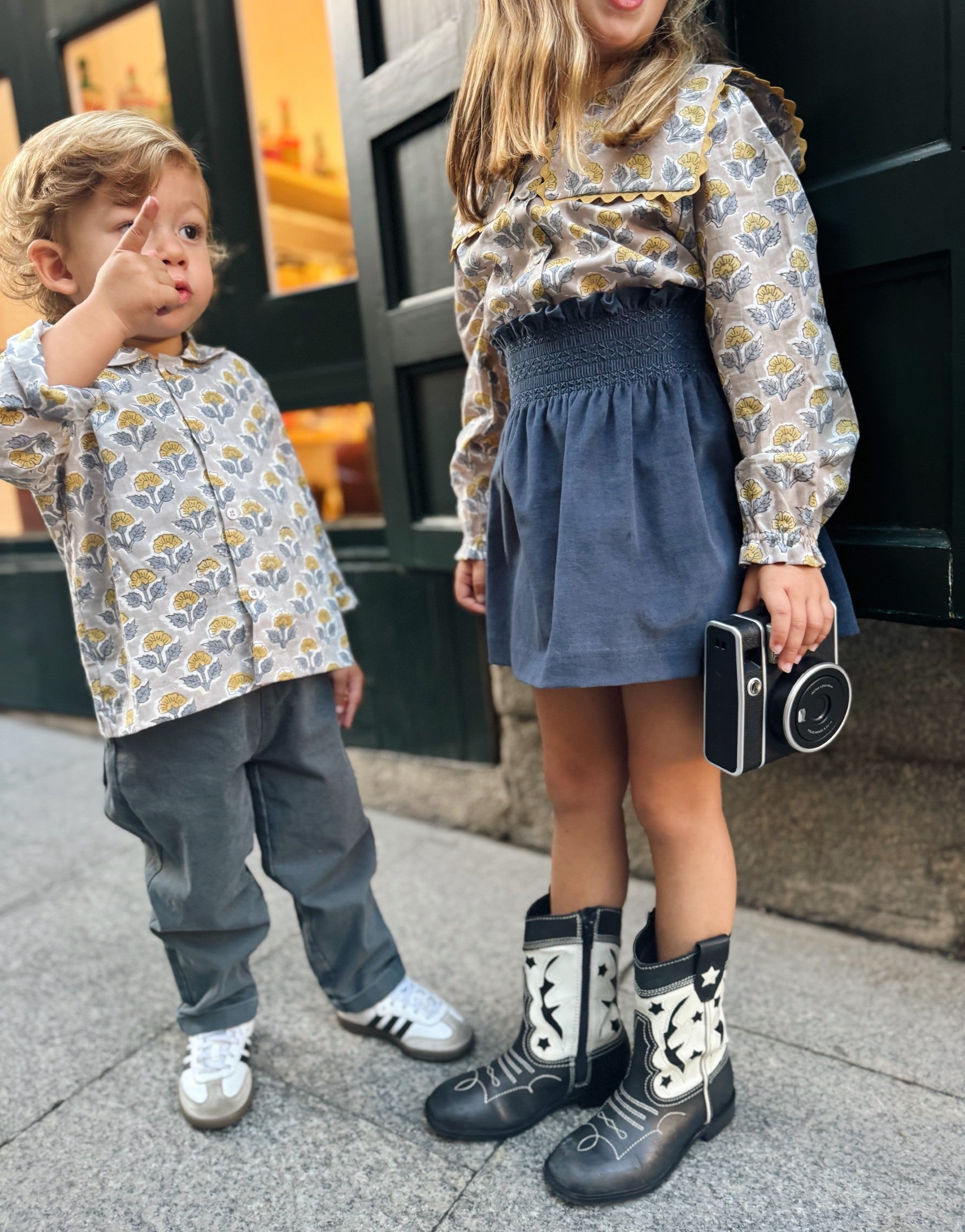 Blusas de niño y niña Boombay Tipitesa