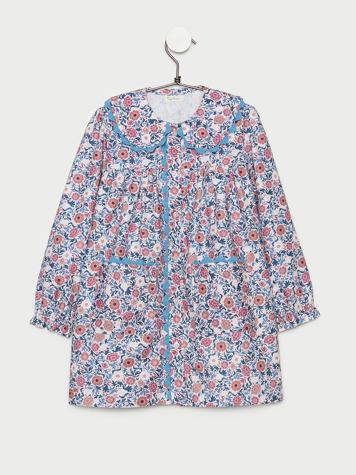 Vestido niña Morris Print en algodón 100% hecha en España