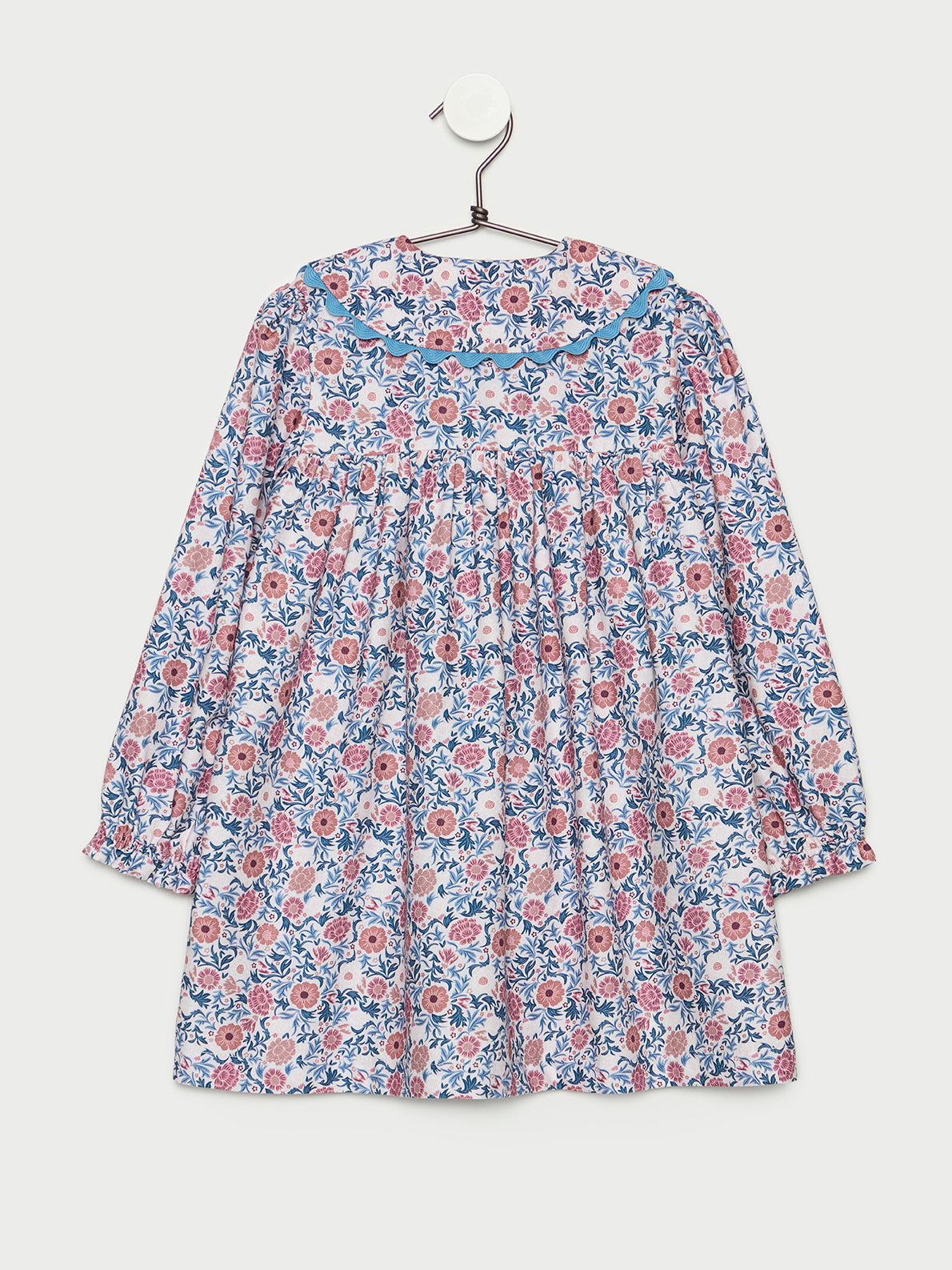 Vestido niña Morris Print en algodón 100% hecha en España